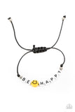 I Love Your Smile Black ✧ Be Happy Urban Bracelet
