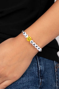 Bracelet Knot,Inspirational,Silver,Smile Face,Urban Bracelet,I Love Your Smile Silver ✧ Be Happy Urban Bracelet