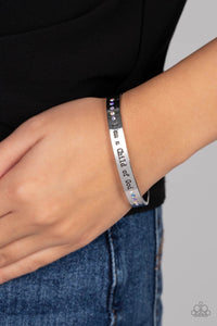Bracelet Cuff,Faith,Multi-Colored,Silver,Divine Display Multi ✧ Cuff Bracelet