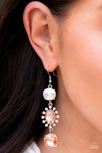 Earrings Fish Hook,Fall2022,Iridescent,Multi-Colored,Orange,Magical Melodrama Multi ✧ Iridescent Earrings