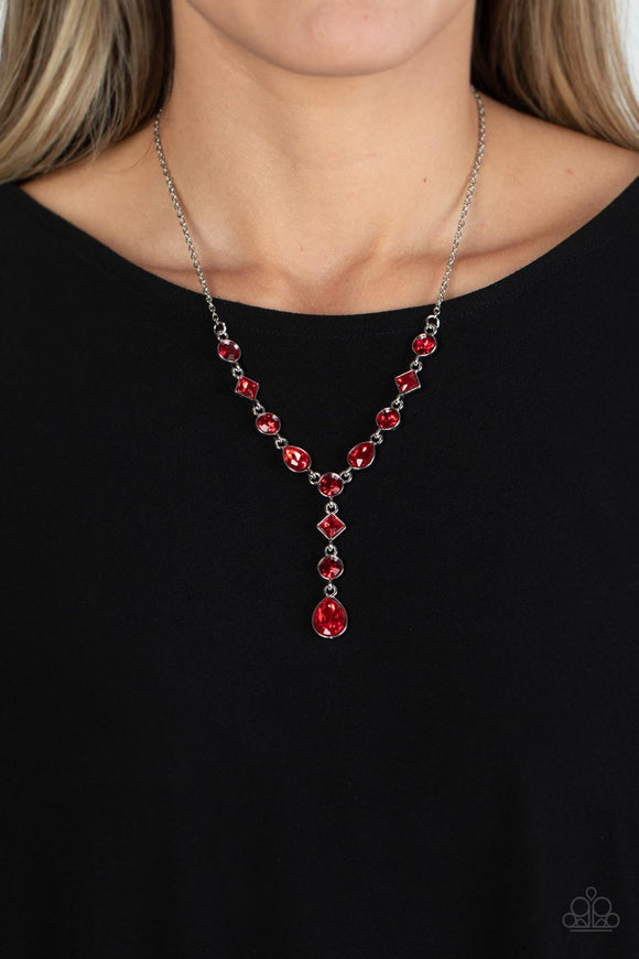Forget the Crown Red ✧ Necklace