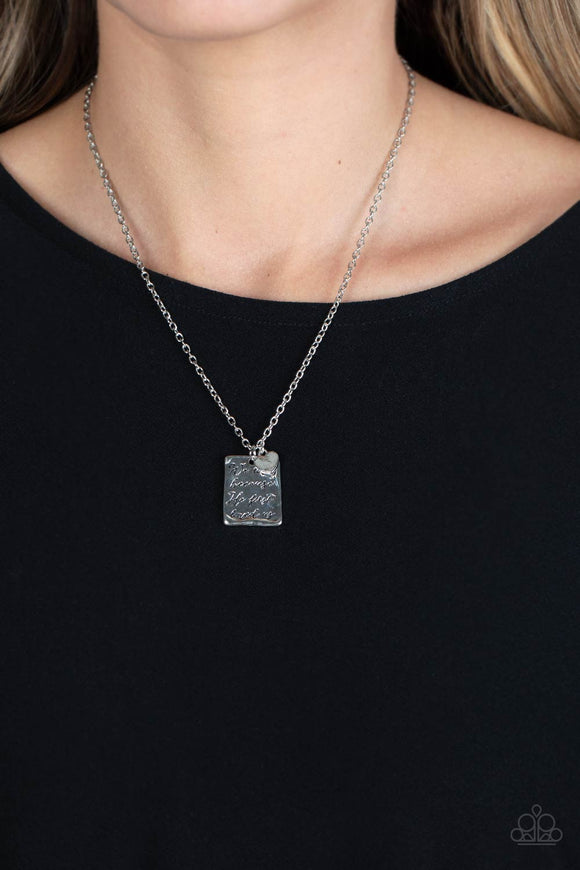 Divine Devotion Silver ✧ Necklace