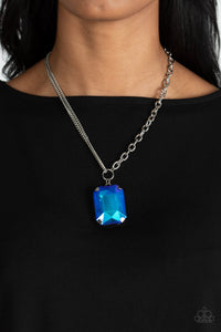 Blue,Necklace Medium,Necklace Short,Instant Intimidation Blue ✧ Necklace