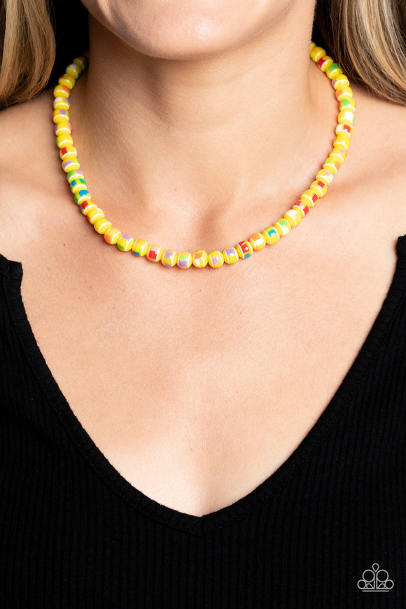 Gobstopper Glamour Yellow ✧ Necklace
