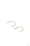 Ultra Upmarket Rose Gold ✧ Hoop Earrings