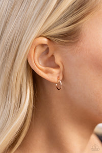 Earrings Hoop,Rose Gold,Ultra Upmarket Rose Gold ✧ Hoop Earrings