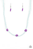 Bewitching Beading Purple ✧ Seed Bead Necklace