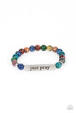 Just Pray Multi ✧ Stretch Bracelet