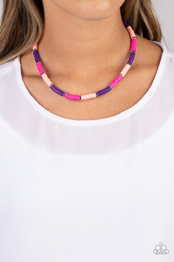 Rainbow Road Pink ✧ Necklace