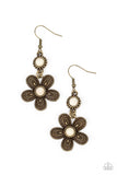 Free-Spirited Flourish Brass ✧ Earrings