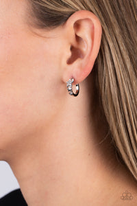 4thofJuly,Earrings Hoop,Silver,Stars,Starfish Showpiece White ✧ Star Hoop Earrings