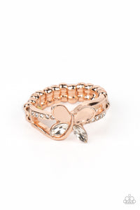 Butterfly,Ring Skinny Back,Rose Gold,Fetching Flutter Rose Gold ✧ Butterfly Ring