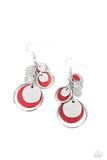 Saved by the SHELL Red ✧ Earrings
