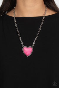 Hearts,Necklace Short,Pink,Valentine's Day,Authentic Admirer Pink  ✧ Necklace