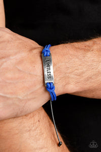 Blue,Bracelet Knot,Faith,Favorite,Inspirational,Urban Bracelet,Limitless Layover Blue ✧ Urban Bracelet