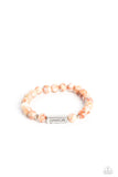 Serene Season Orange ✧ Stretch Bracelet