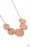 Medaled Mosaic Copper ✧ Necklace