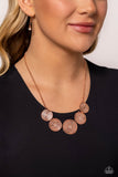 Medaled Mosaic Copper ✧ Necklace