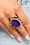 Illuminated Icon Purple ✧ Ring