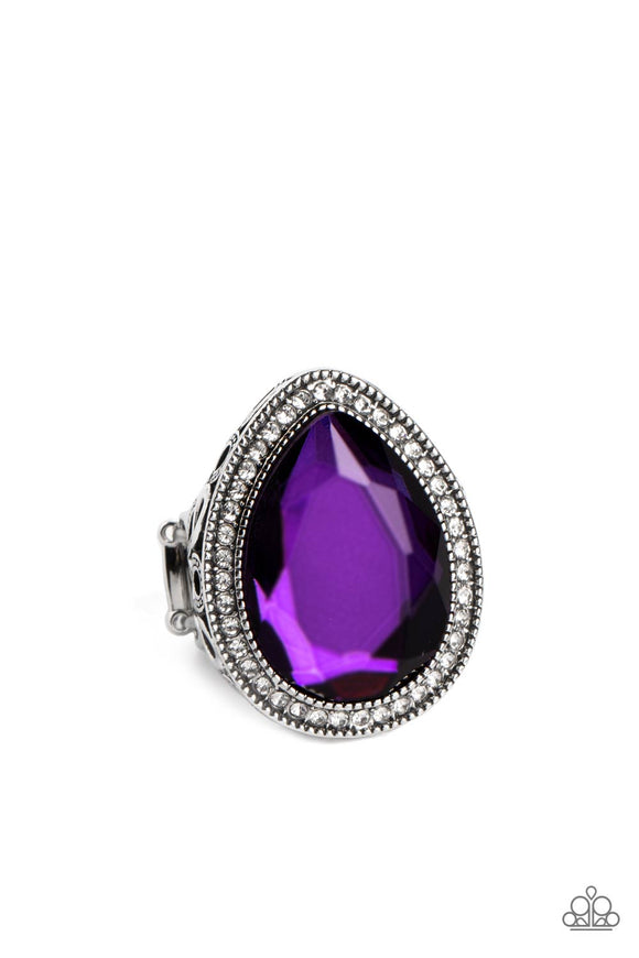 Illuminated Icon Purple ✧ Ring