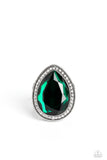 Illuminated Icon Green ✧ Ring