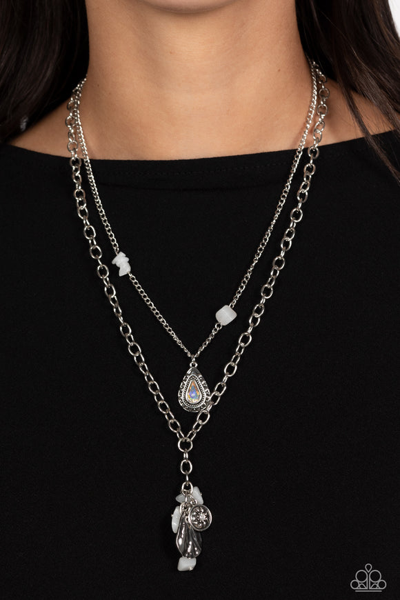 Collectors Craftsmanship White ✧ Iridescent Necklace