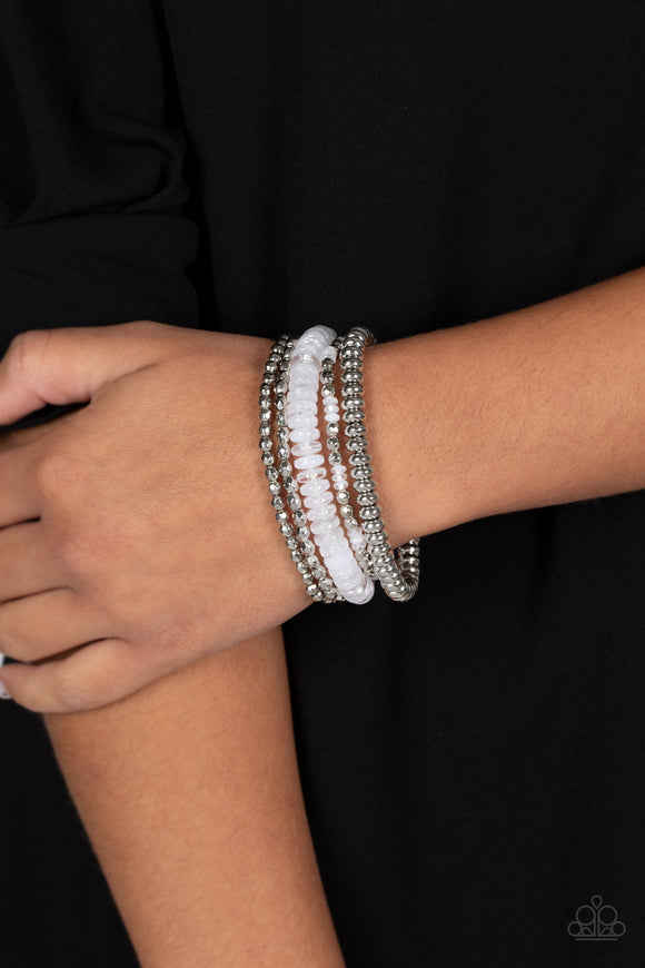 Pristine Pixie Dust White ✧ Stretch Bracelet