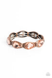 Formal Fanfare Copper ✧ Stretch Bracelet