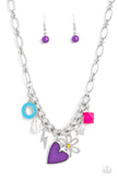 Living in CHARM-ony Purple ✧ Necklace