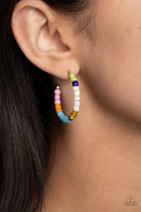 Earrings Hoop,Multi-Colored,Multicolored Mambo Multi ✧ Hoop Earrings