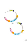 Multicolored Mambo Multi ✧ Hoop Earrings