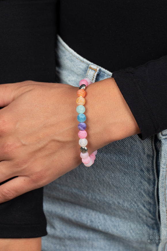Lotus Chakra Pink ✧ Stretch Bracelet