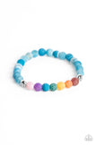 Lotus Chakra Blue ✧ Stretch Bracelet