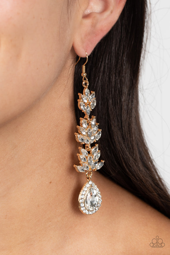 Water Lily Whimsy Gold ✧ Earrings