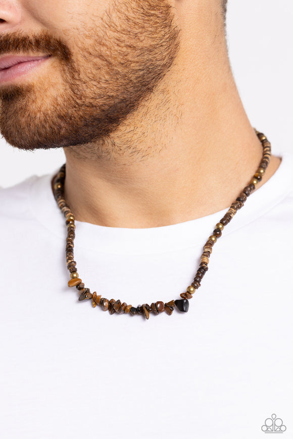 Wild Woodcutter Brass ✧ Necklace