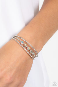 Bracelet Cuff,Iridescent,Multi-Colored,Lucid Layers Multi ✧ Iridescent Cuff Bracelet