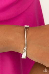 Bracelet Hinged,Iridescent,Multi-Colored,Sets,Silver,Artistically Adorned Multi ✧ Iridescent Hinged Bracelet