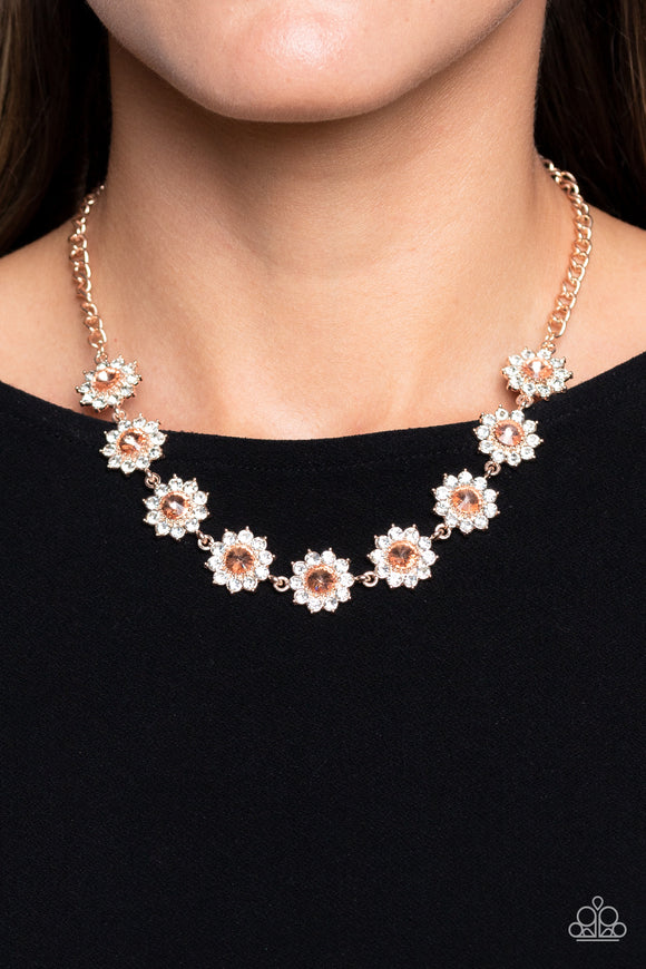 Blooming Brilliance Rose Gold ✧ Necklace