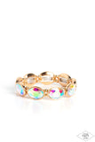 Diva In Disguise Gold ✧ Iridescent Stretch Bracelet