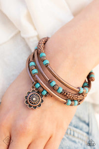 Bracelet Coil,Copper,Simply Santa Fe,Turquoise,Badlands Bunch Copper ✧ Coil Bracelet
