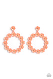 Daisy Meadows Orange ✧ Post Earrings