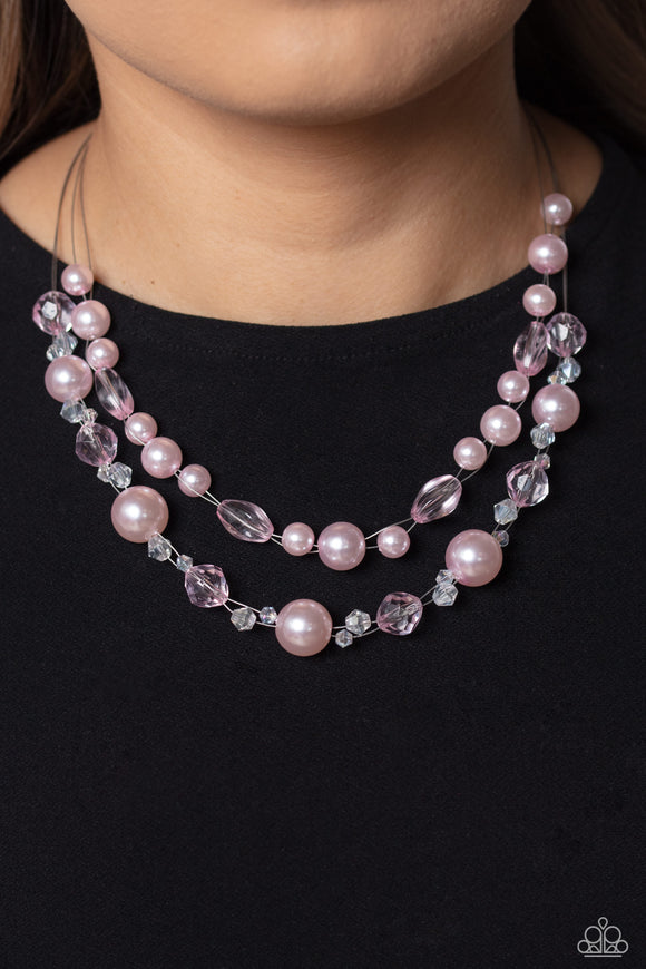 Parisian Pearls Pink ✧ Necklace