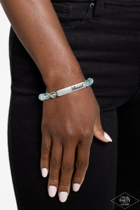 Black Diamond Exclusive,Blue,Bracelet Stretchy,Faith,Born Blessed Multi ✧ Stretch Bracelet
