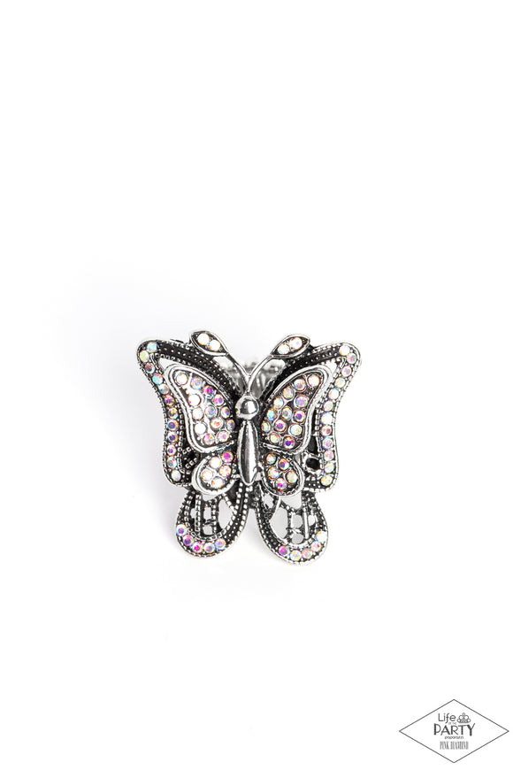 Free To Fly Multi ✧ Iridescent Butterfly Ring