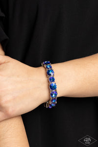 Blue,Bracelet Stretchy,Exclusive,Oil Spill,Pink Diamond Exclusive,Born To Bedazzle Blue ✧ Bracelet