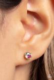 Delicately Dainty Multi ✧ Iridescent Post Earrings