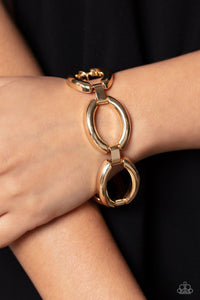 Bracelet Clasp,Gold,Constructed Chic Gold ✧ Bracelet