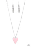 Subtle Soulmate Pink ✧ Heart Necklace