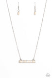 Barred Bohemian White ✧ Necklace