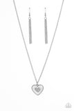 So This Is Love White ✧ Heart Necklace